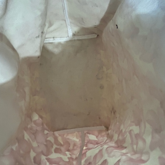 Longchamp Le Pliage Pink Floral Tote Bag - Picture 13 of 13